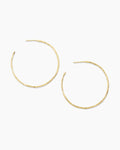 Hammered Statement Hoops