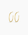 Molten Hoop Earrings