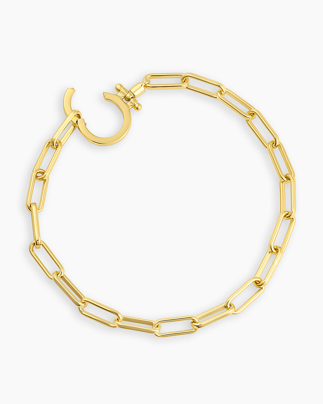 Paperclip Link Bracelet