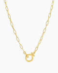 Bolt Ring Necklace