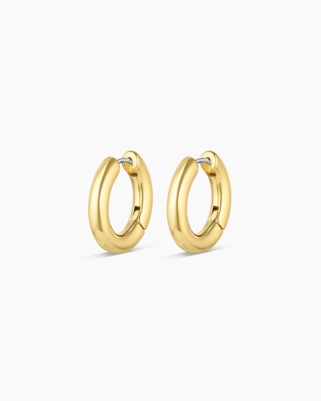 Oversized Huggie Hoops