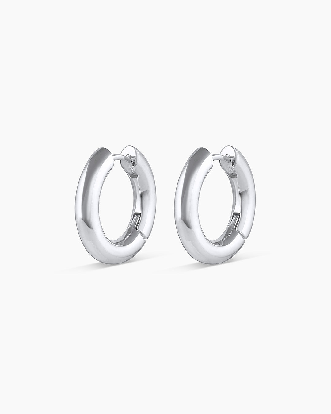 Oversized Huggie Hoops