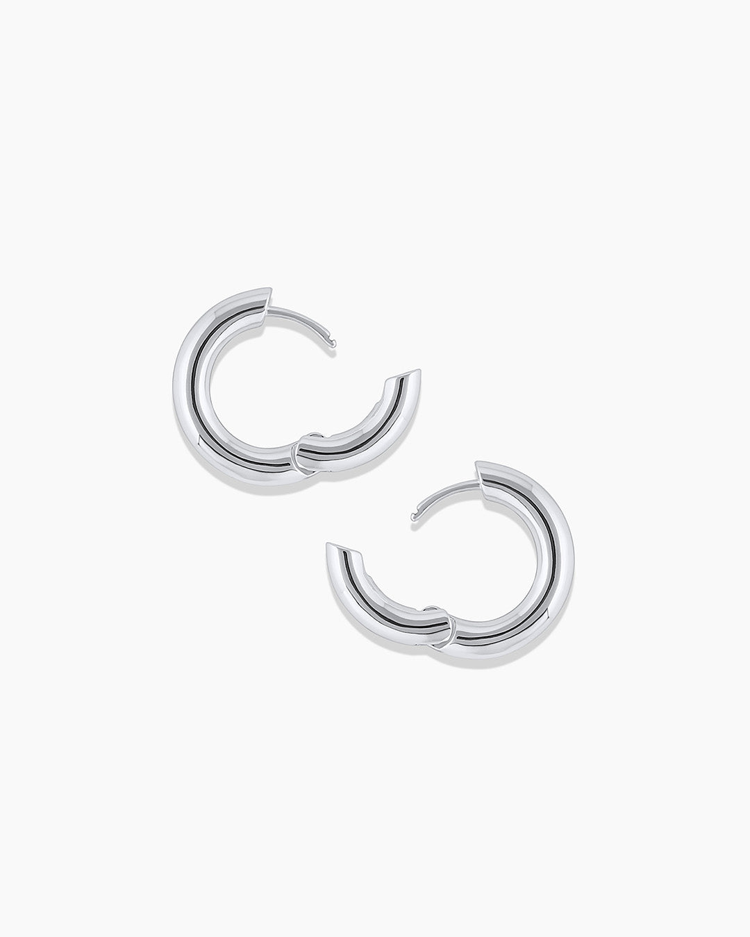 Oversized Huggie Hoops
