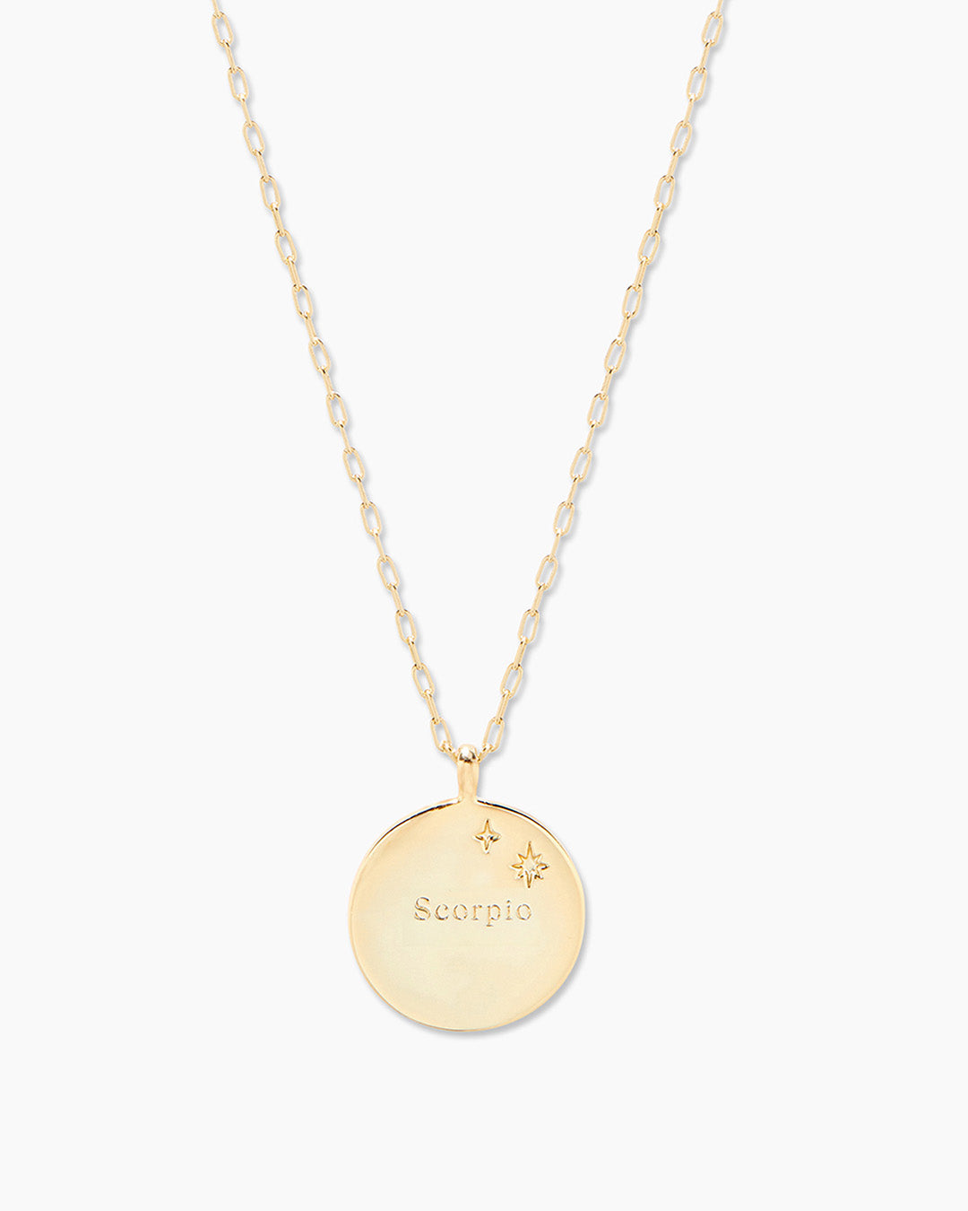 Zodiac Coin Necklace