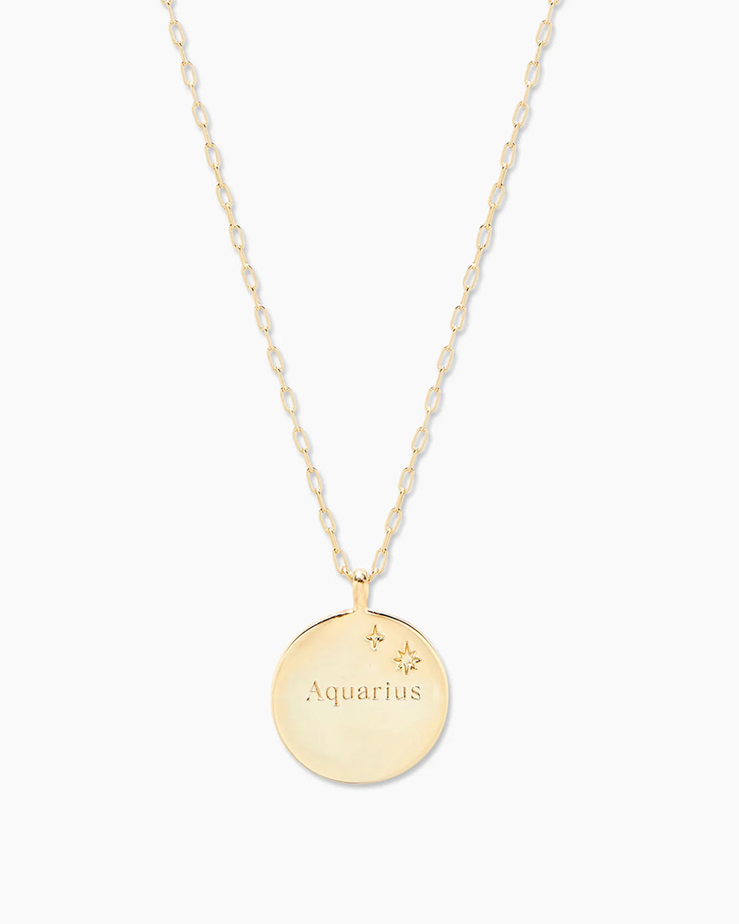 Zodiac Coin Necklace
