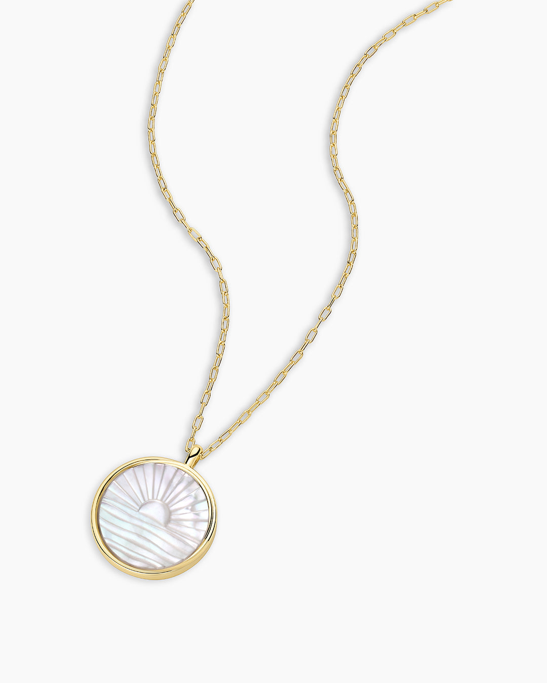 Sunrise Coin Necklace