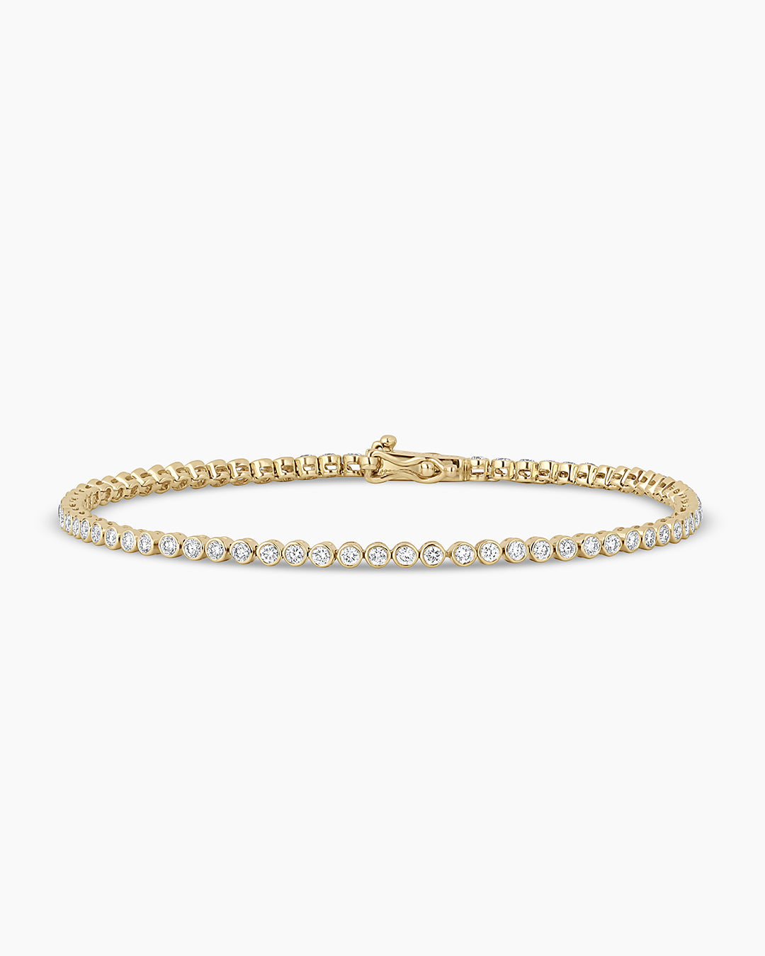 Bezel Tennis Bracelet
