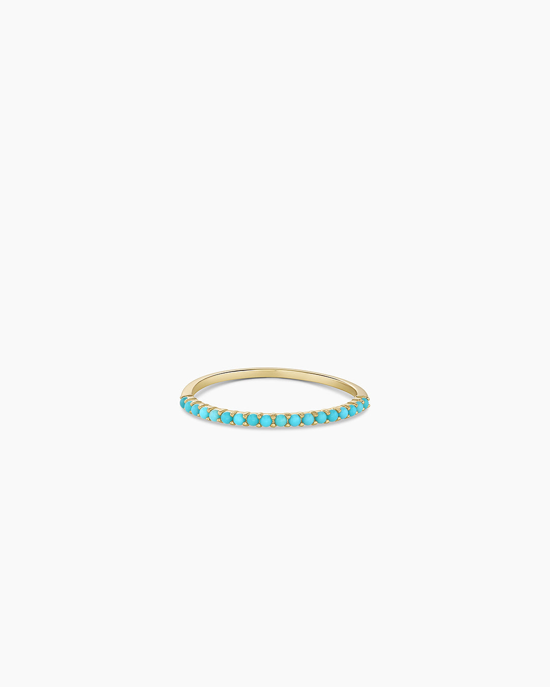 Turquoise Pave Ring