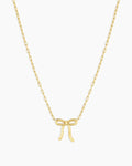 Bow Pendant Necklace