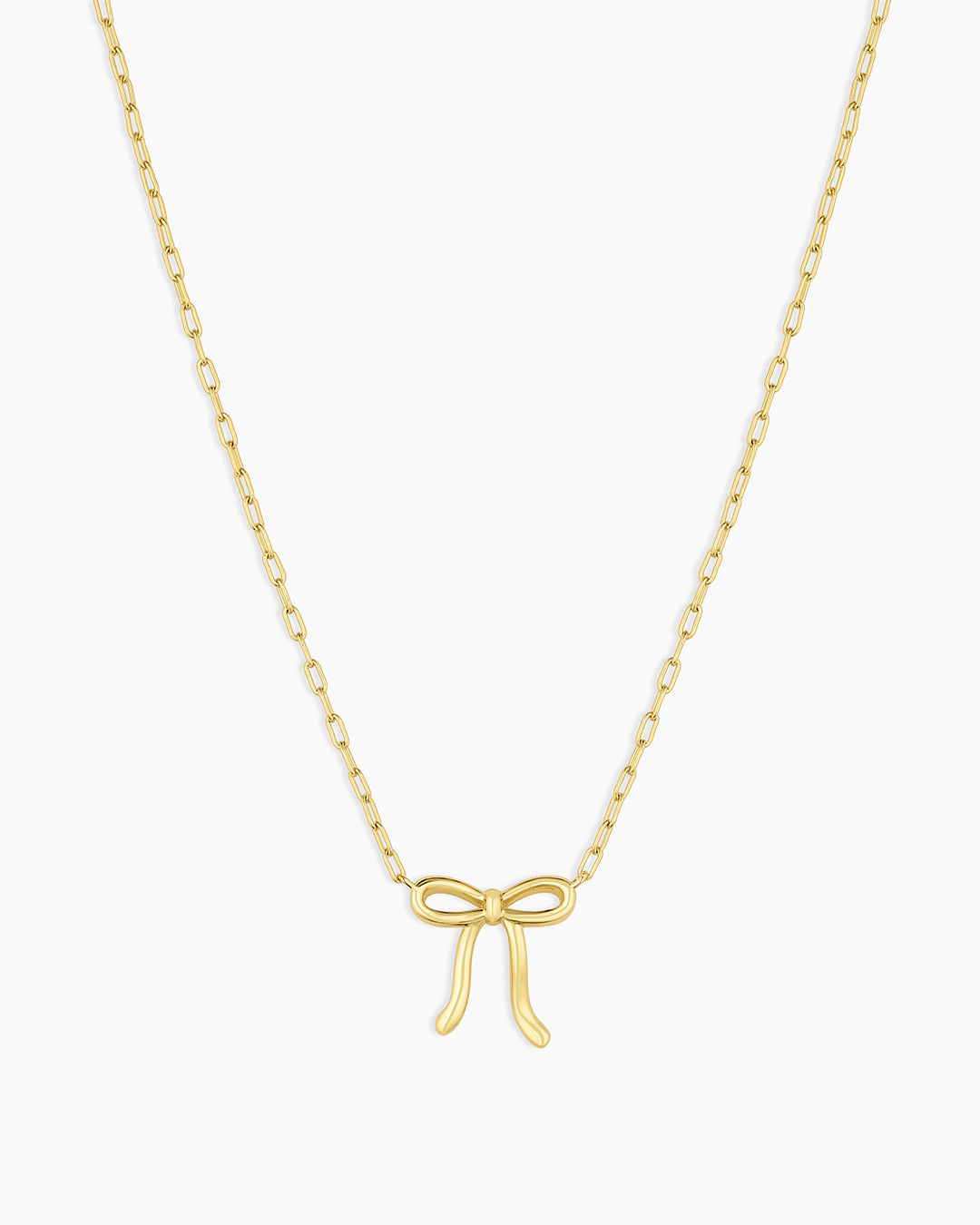 Bow Pendant Necklace