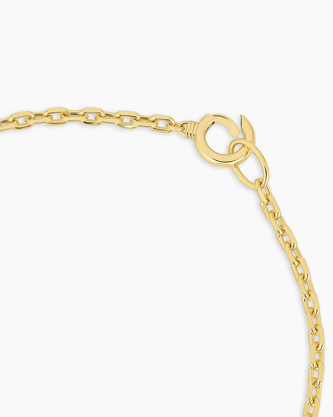 Bolt Ring Chain Necklace
