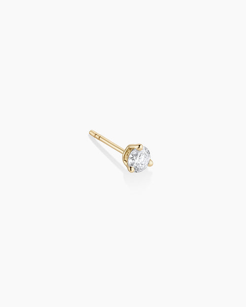 Crystal Solitaire Stud