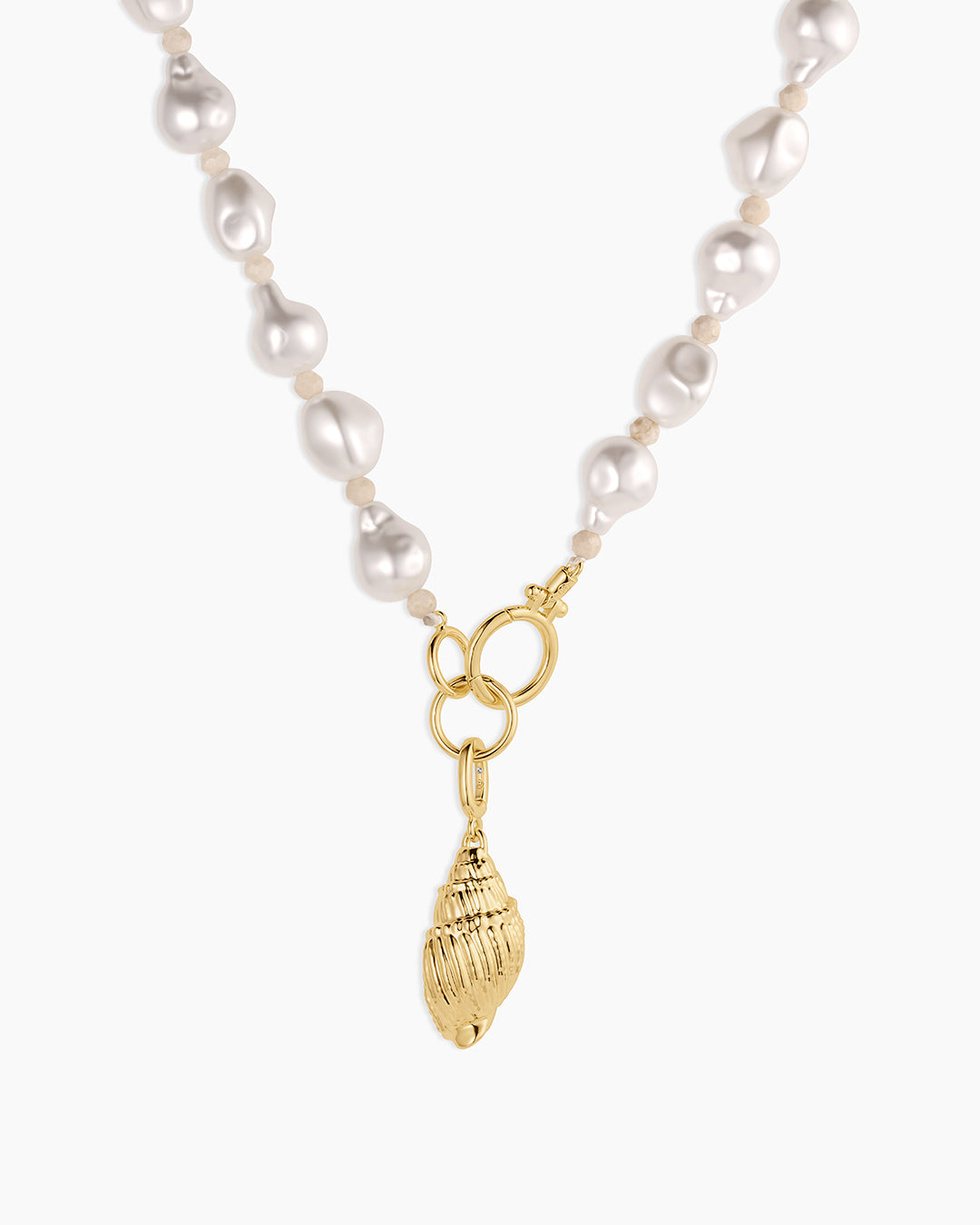 Pearl Cove Shell Necklace Set