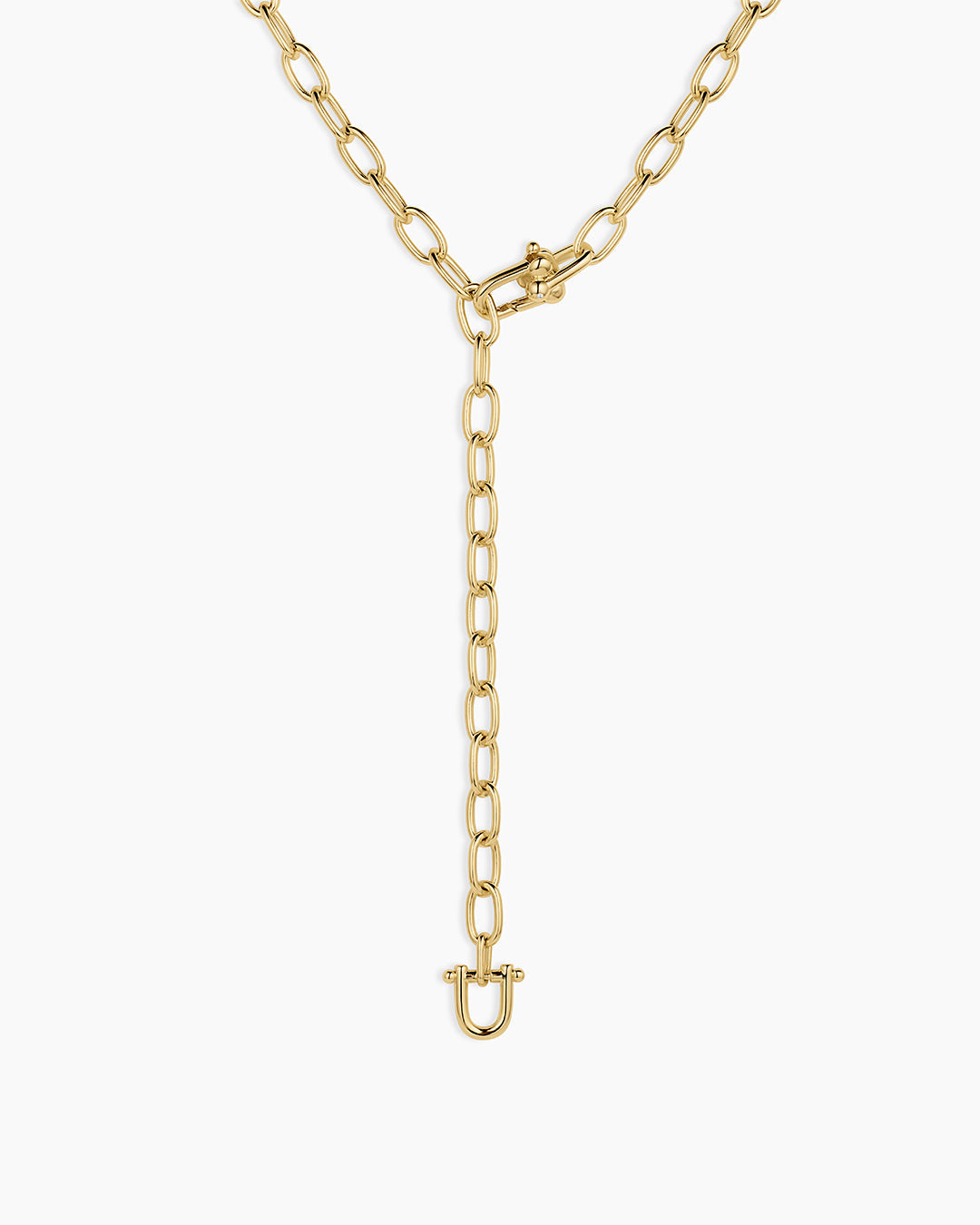 Chain Lariat Necklace