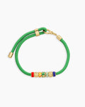 Enamel Bead Cord Bracelet