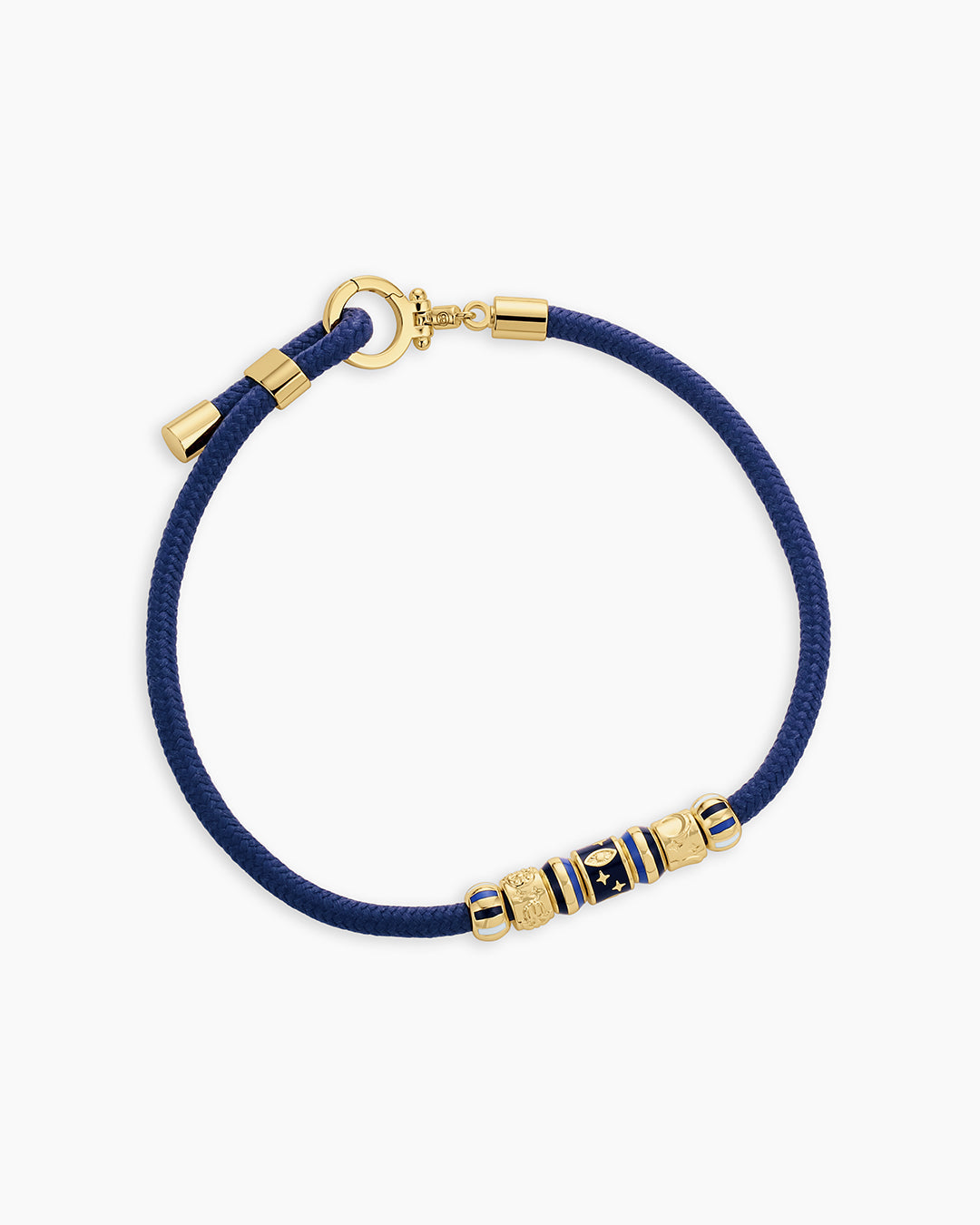 Enamel Bead Cord Bracelet