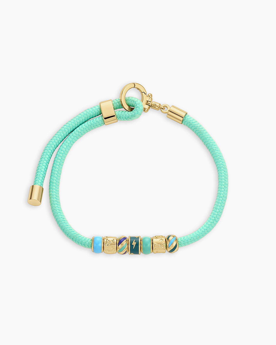 Enamel Bead Cord Bracelet
