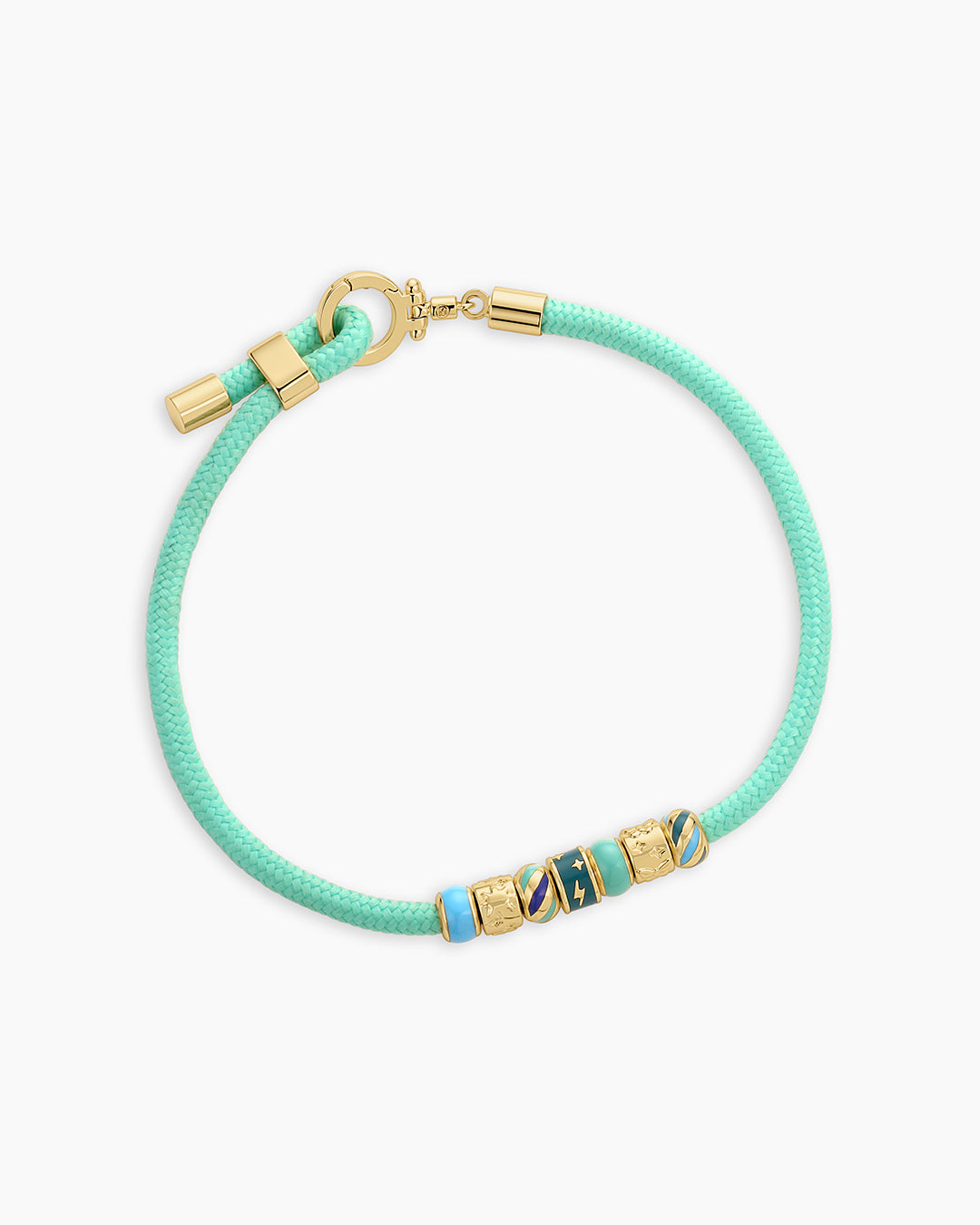 Enamel Bead Cord Bracelet