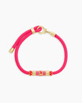 Enamel Bead Cord Bracelet