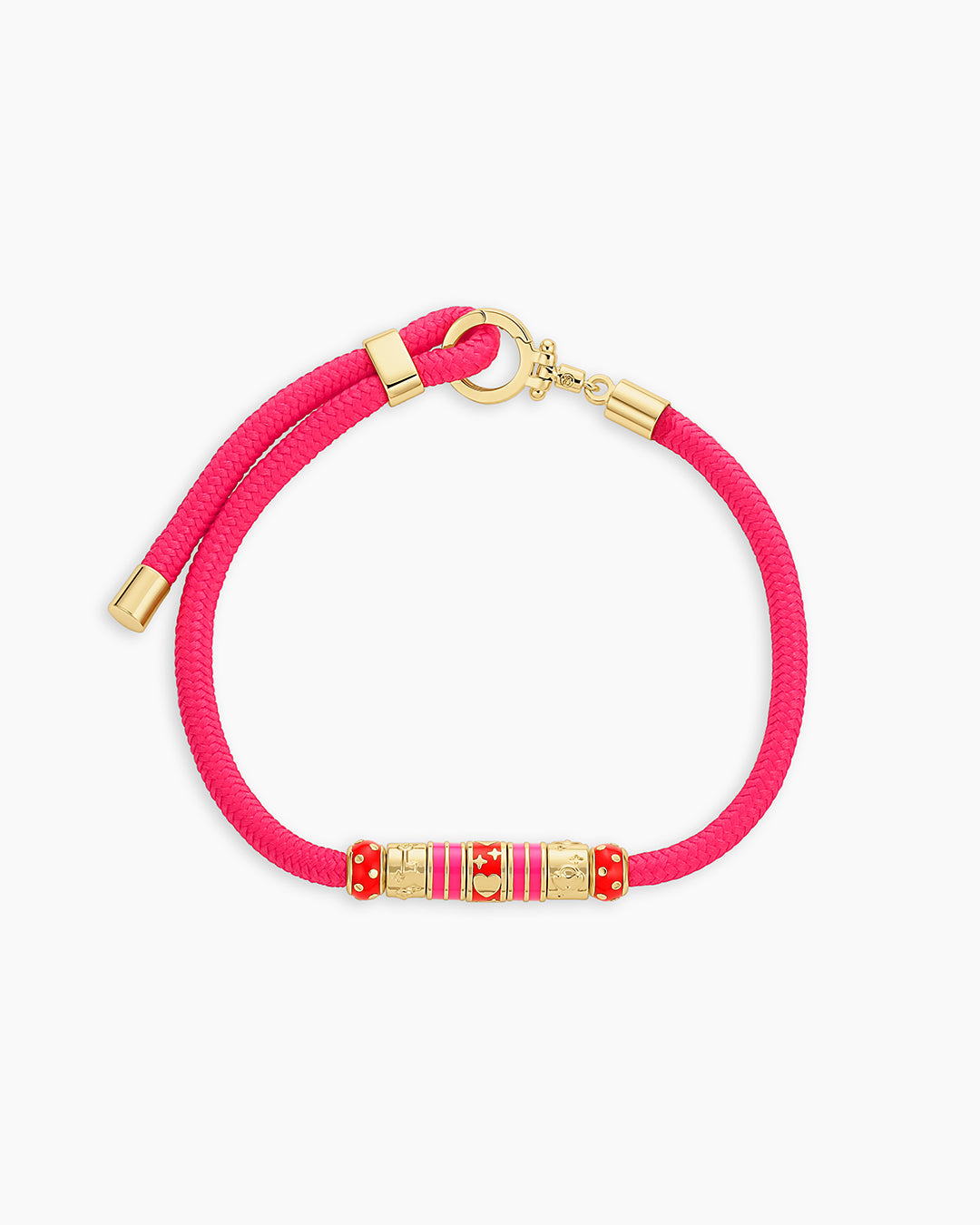 Enamel Bead Cord Bracelet