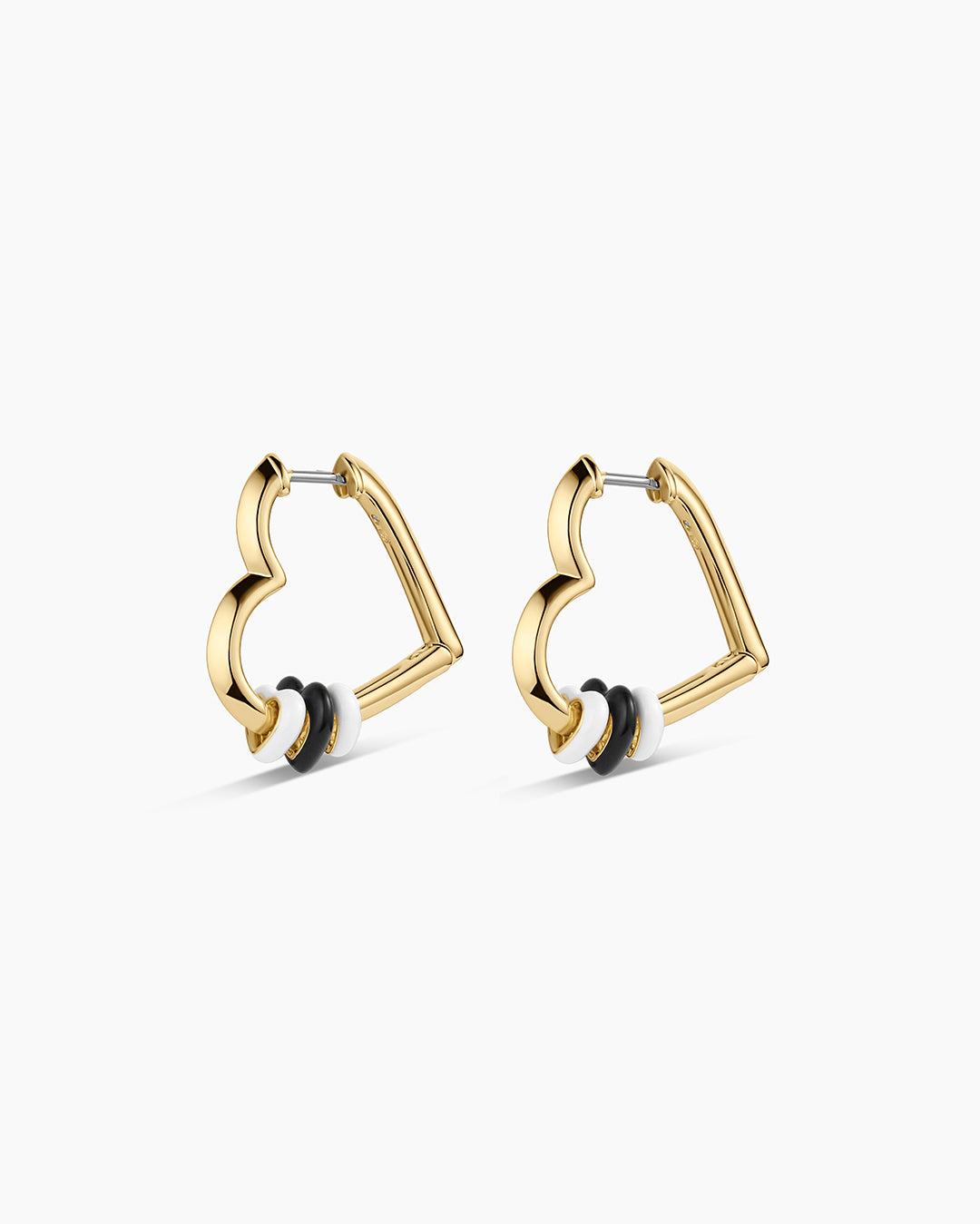Heart Hoop Earrings