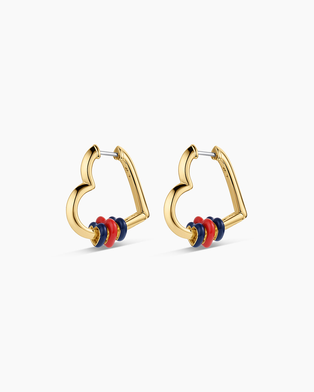 Heart Hoop Earrings