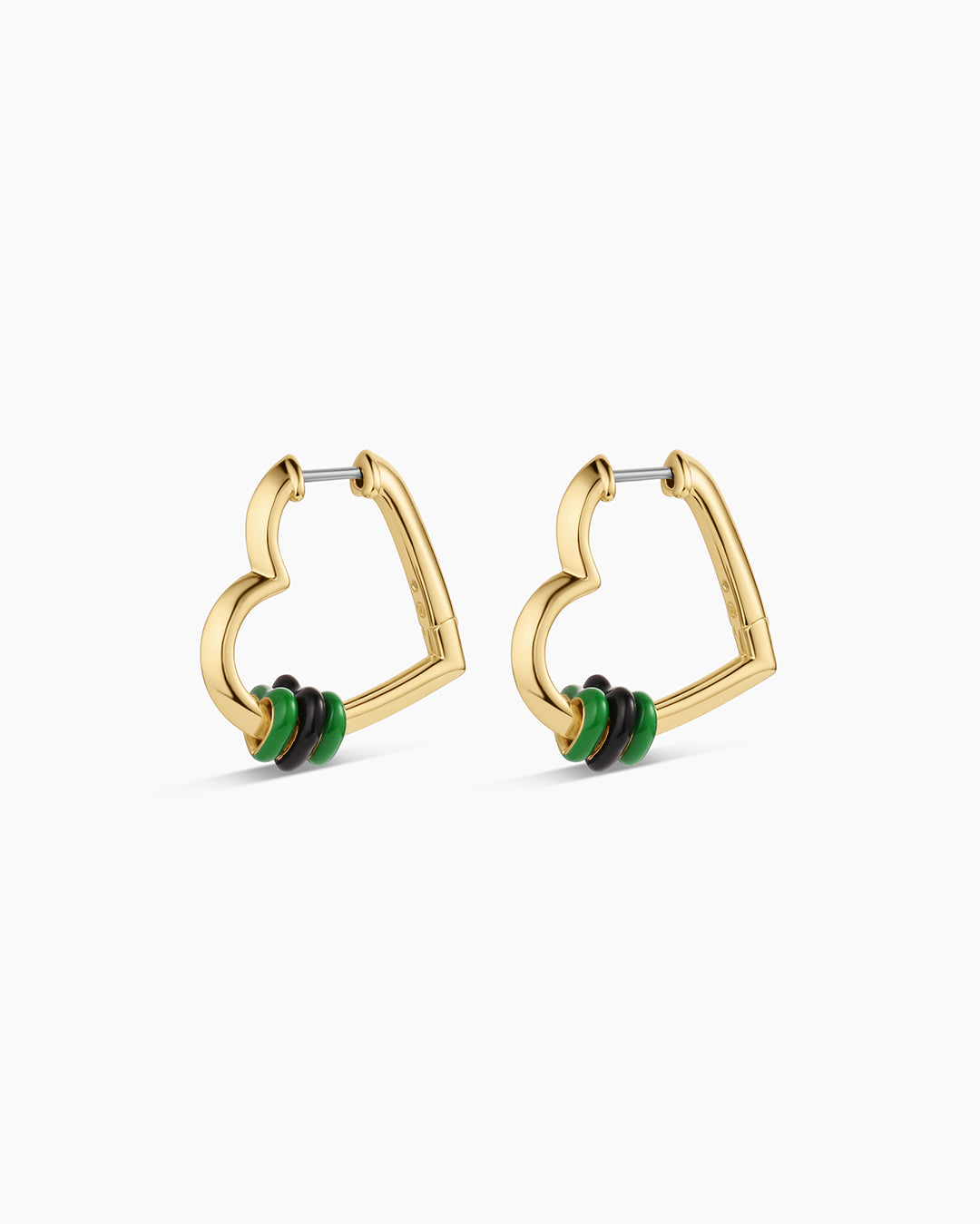 Heart Hoop Earrings
