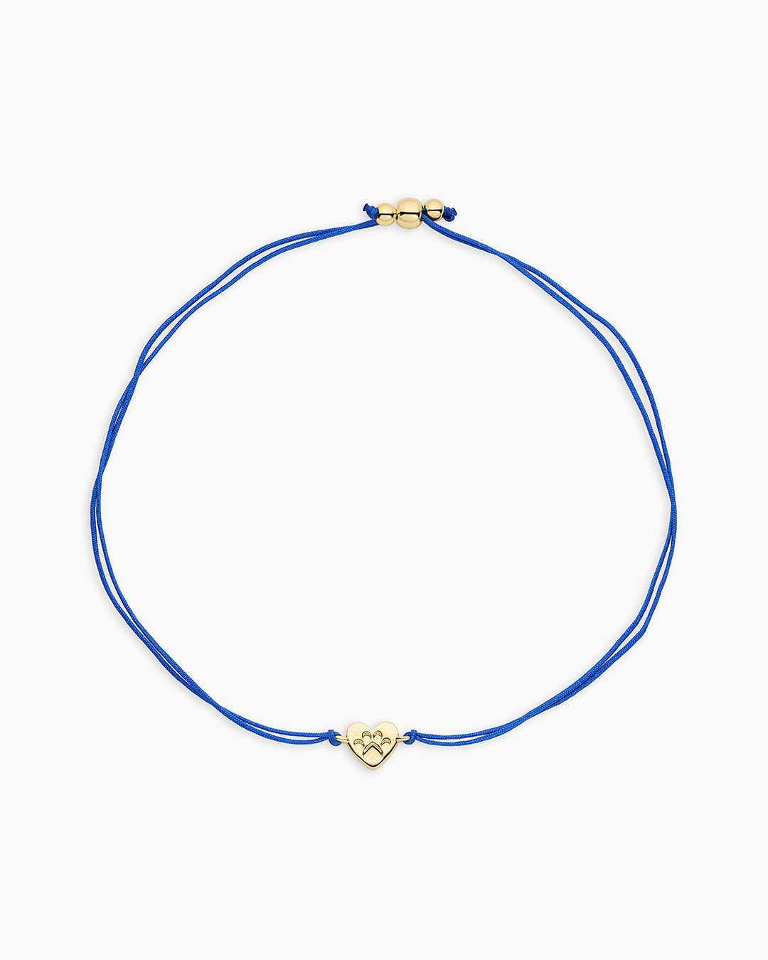 Paw Heart Cord Bracelet