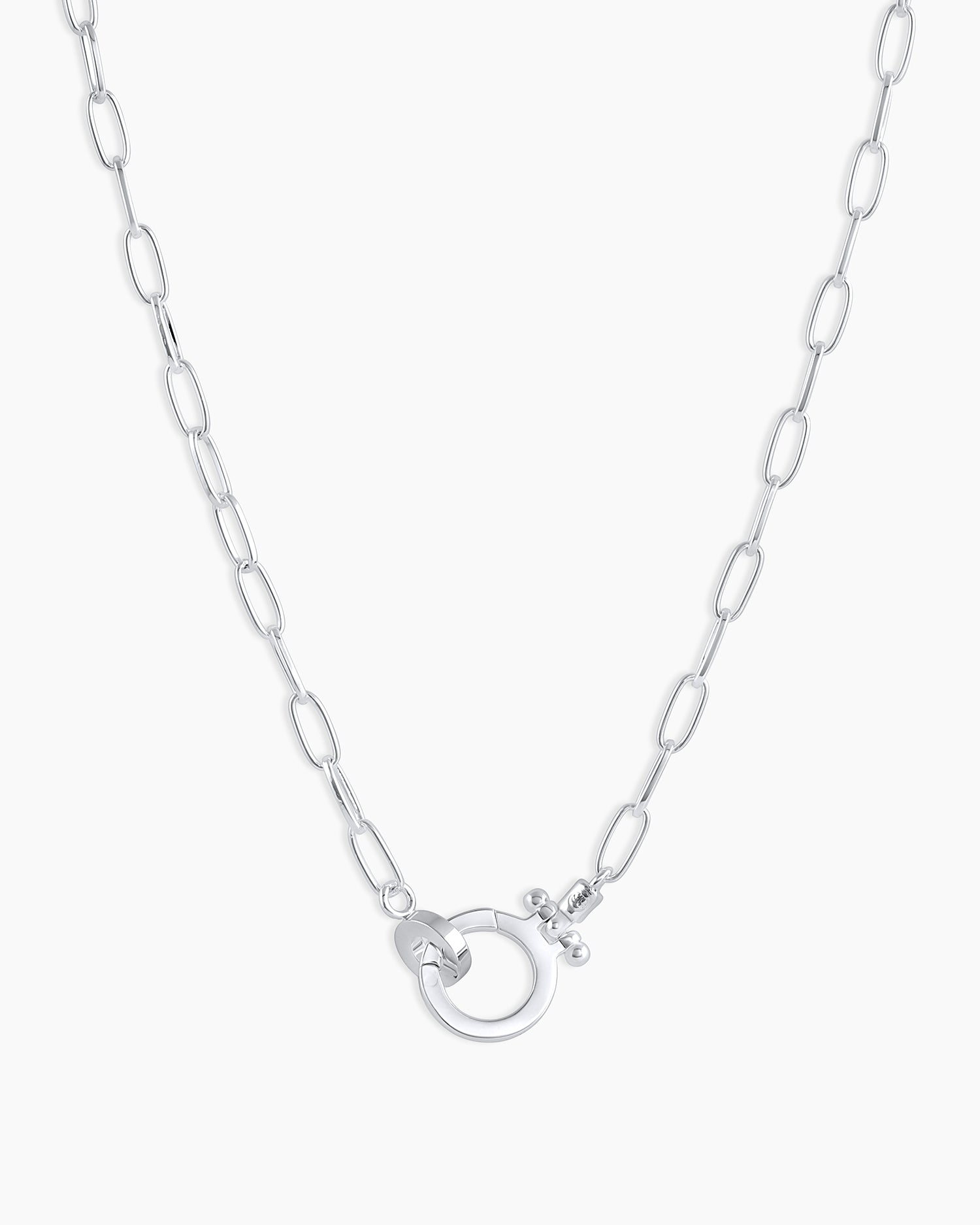 Bolt Ring Necklace