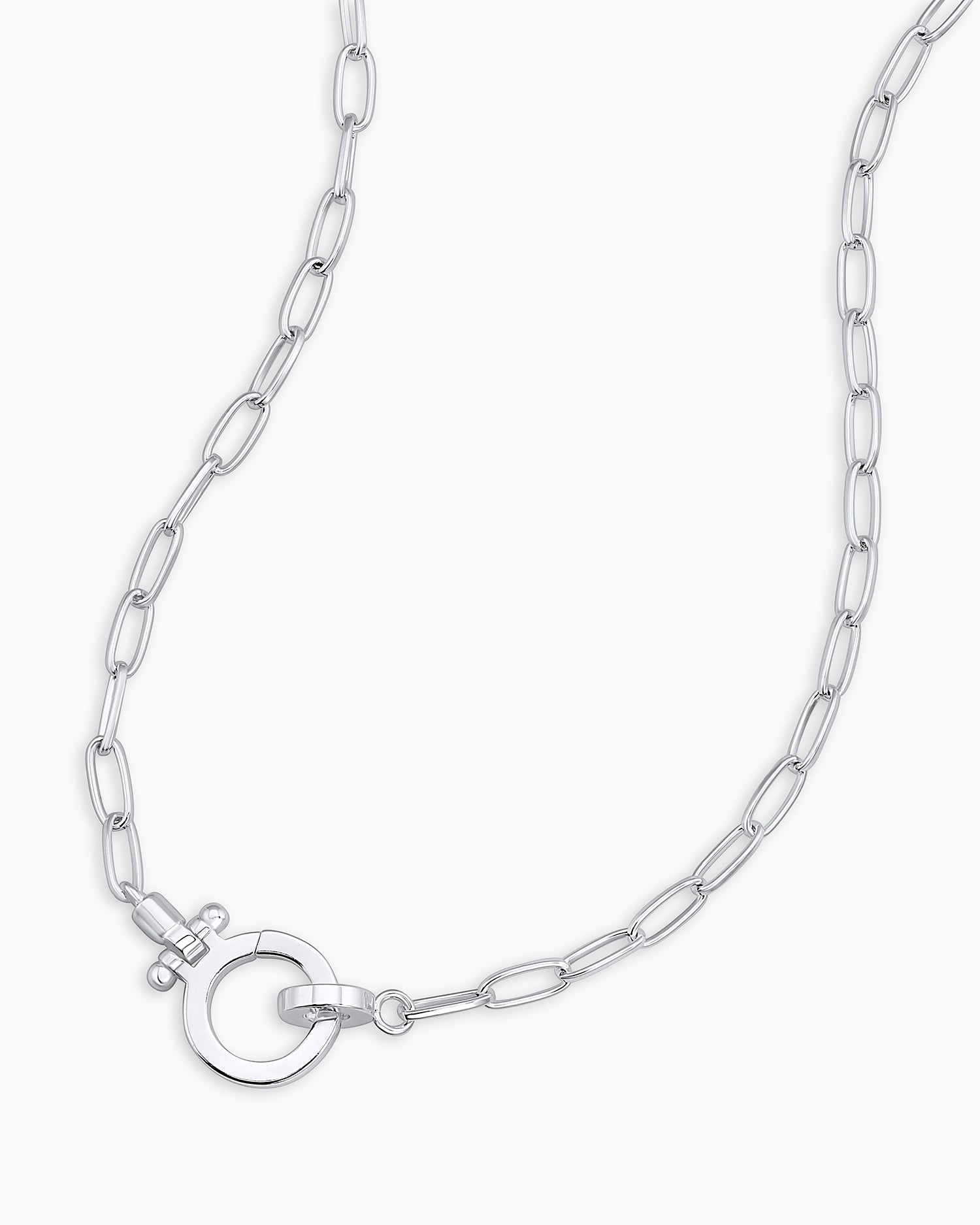 Bolt Ring Necklace
