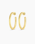 Open Hoop Earrings