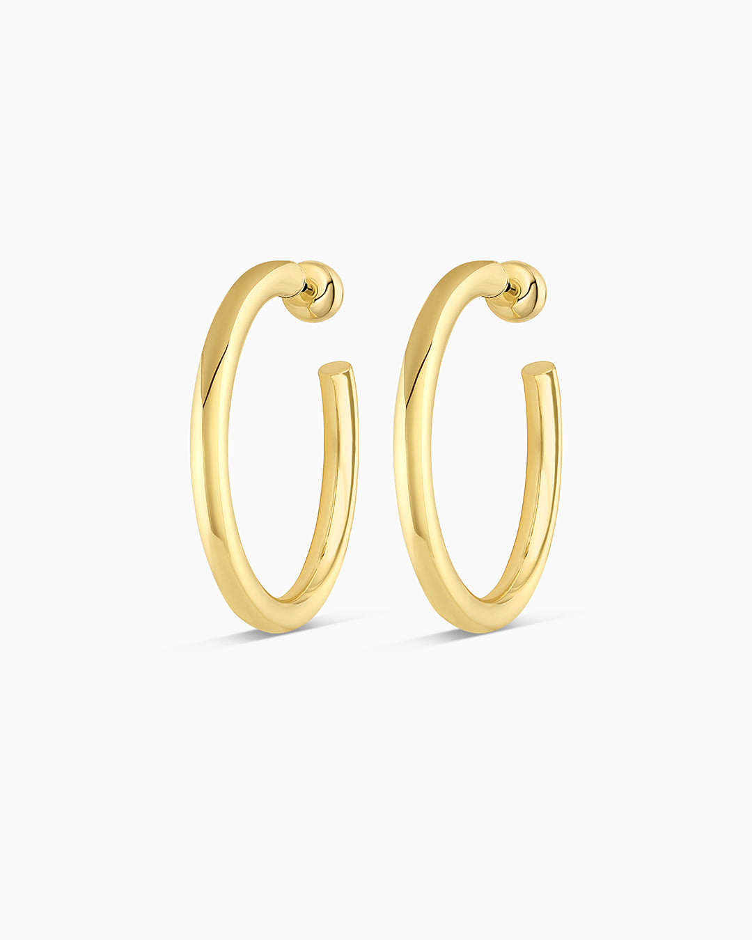 Open Hoop Earrings