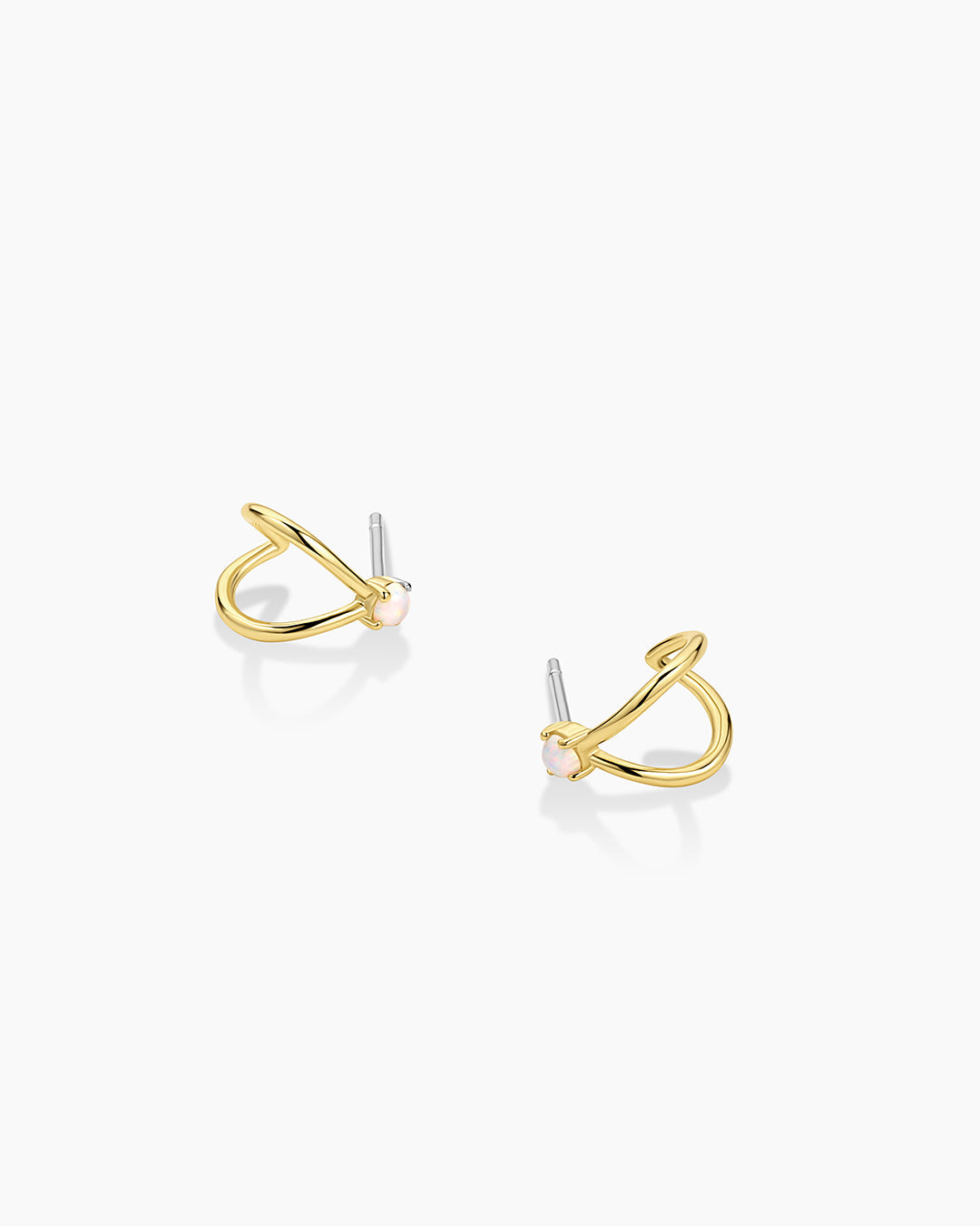 Opal Arc Studs
